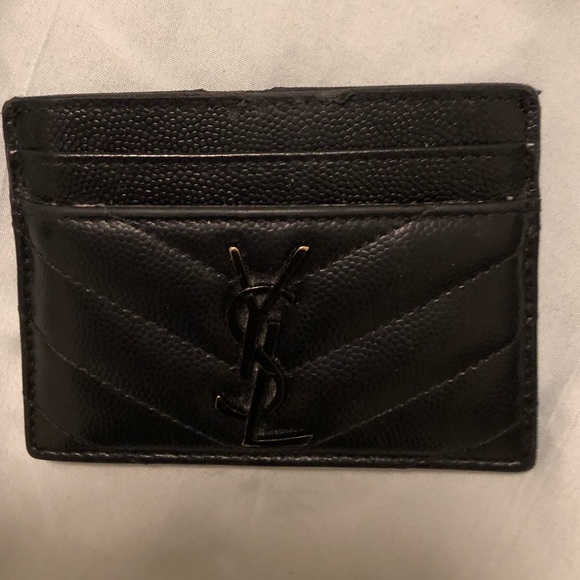 Yves Saint Laurent Accessories Ysl Cardholder Poshmark